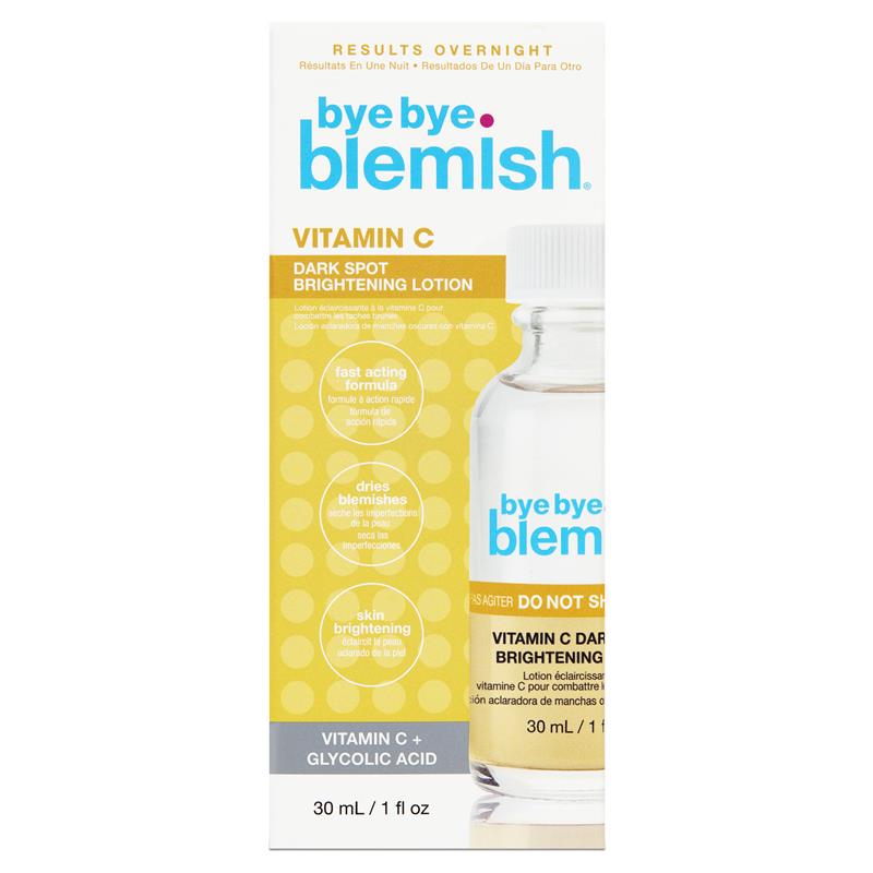 Sữa dưỡng làm sáng da Bye Bye Blemish Vitamin C Dark Spot Brightening Lotion 30ml 