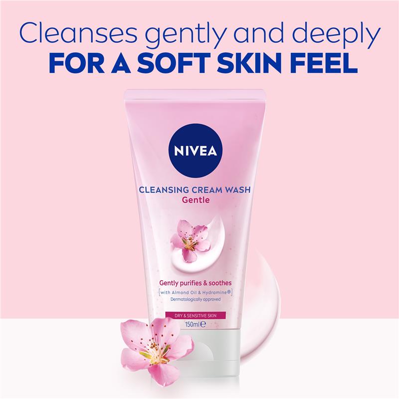 NIVEA Daily Essentials Gentle Face Wash Cleanser 150ml