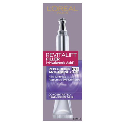 L'Oreal Paris Revitalift Filler Replumping Eye Cream 15ml
