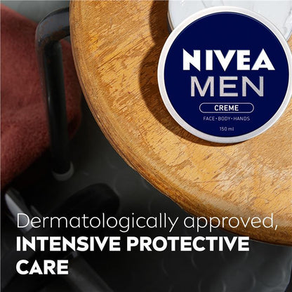 NIVEA MEN Crème Moisturiser Face Body Hands 150ml
