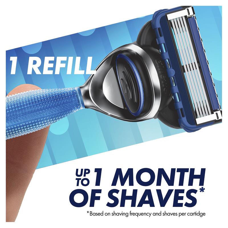 Dao cạo râu Gillette 5 Aqua + 2 lưỡi dao thay thế 