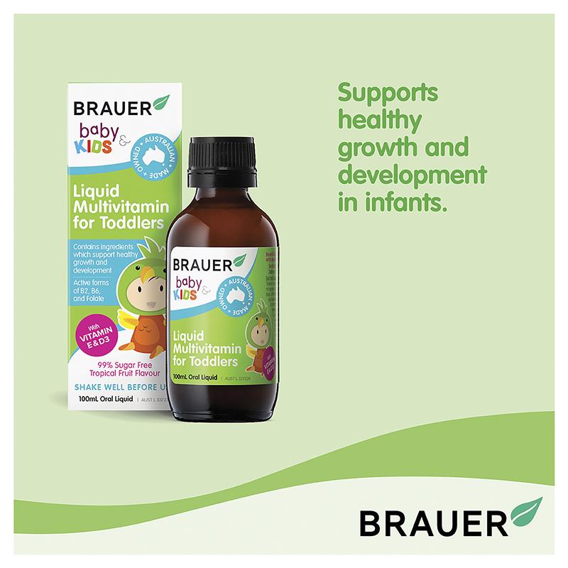 Brauer Kids 幼儿复合维生素液 100ml 