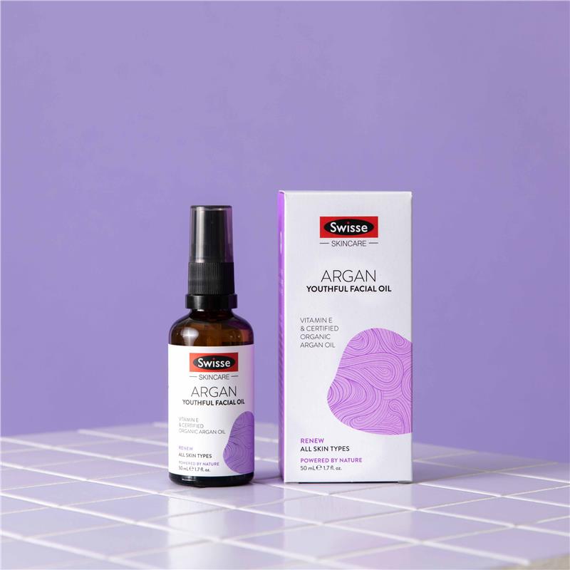 Swisse Skincare 摩洛哥坚果油青春焕颜面部护理油 50ml 