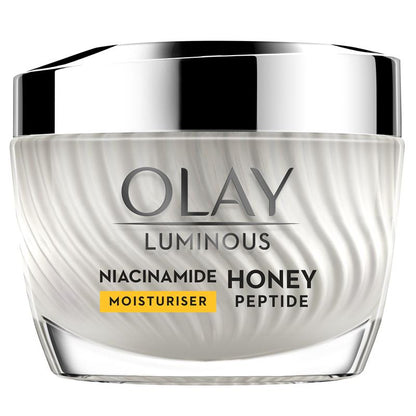 Olay Luminous Niacinamide Honey Peptide Moisturiser 50g