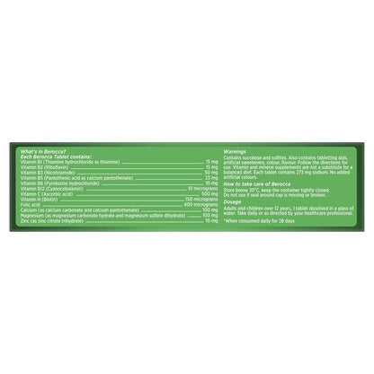 Viên sủi Berocca Energy Orange 30 viên 