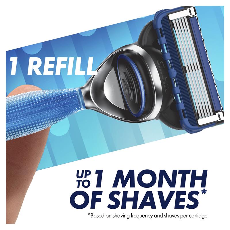 Lưỡi dao cạo râu Gillette 5 Aqua 4 gói 