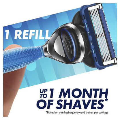 Lưỡi dao cạo râu Gillette 5 Aqua 4 gói 