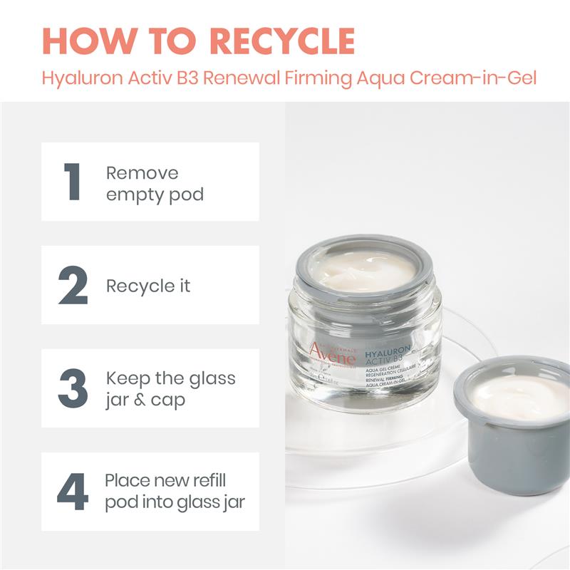 Avene Hyaluron Activ B3 Renewal Firming Aqua Cream-In-Gel Nạp Lại 50ml 