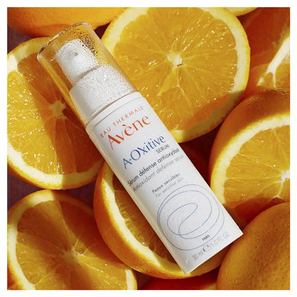 Avene A-Oxitive SERUM Antioxidant Defence Serum 30ml - Vitamin C Serum for Sensitive skin