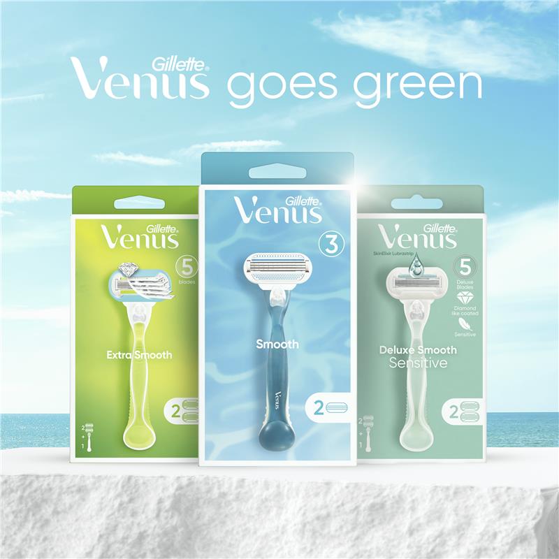 Bộ 4 lưỡi dao cạo râu Gillette Venus Comfort Glide Sugarberry 