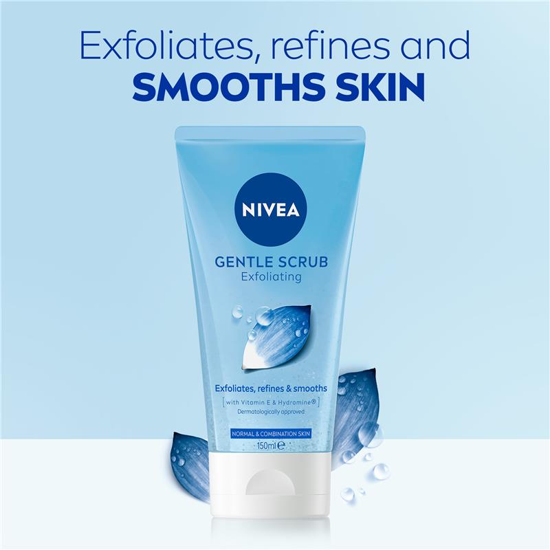 NIVEA Daily Essentials Gentle Refreshing Face Scrub 150ml