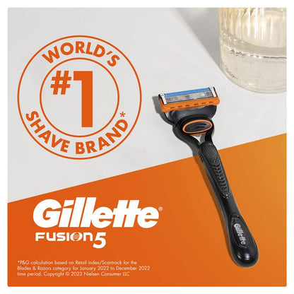 Dao cạo râu Gillette Fusion Manual + 2 lưỡi dao thay thế 
