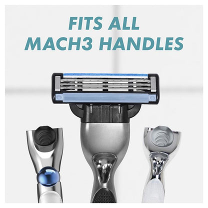 Hộp mực Gillette Mach 3 Turbo 3D giá trị 10 gói 