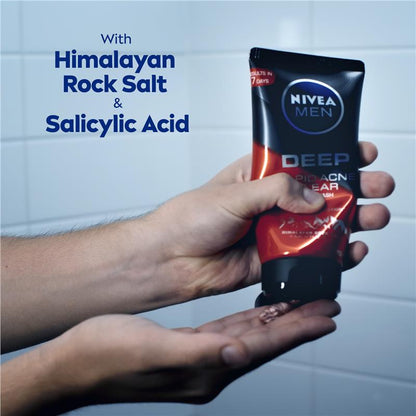 NIVEA MEN Face Wash Deep Rapid Acne Clear 150ml