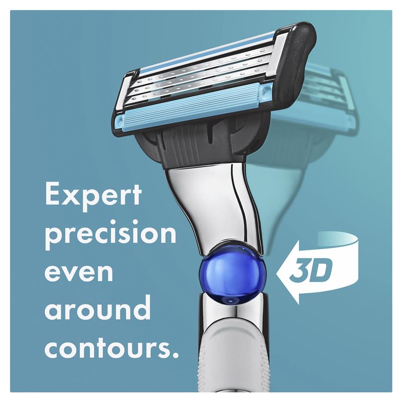 Hộp mực 3D Gillette Mach 3 Turbo 8 gói 