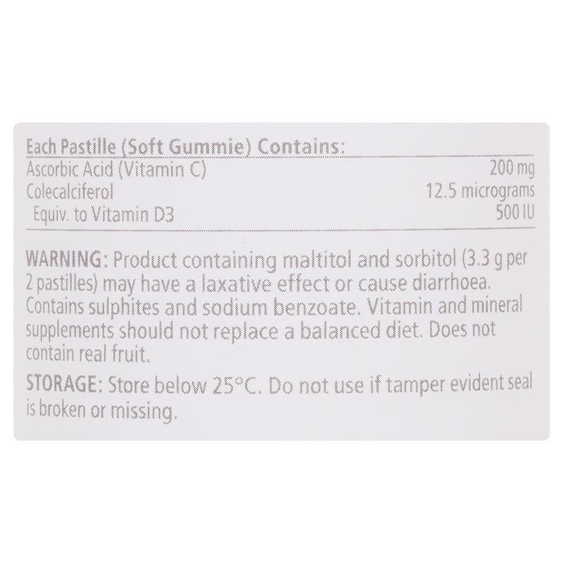 Kẹo dẻo Nature's Way Adult Vita Gummies không đường bổ sung vitamin C hàm lượng cao 65 viên 