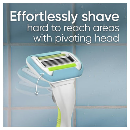 Tay cầm dao cạo râu Gillette Venus Extra Smooth + 2 lưỡi dao thay thế 