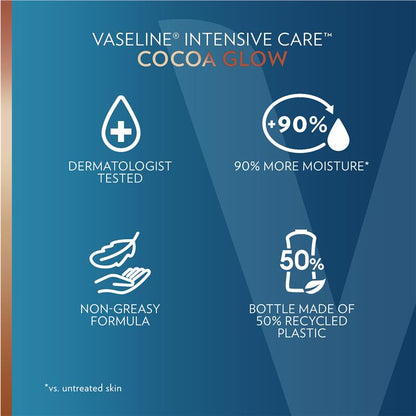 Vaseline Intensive Care Body Lotion Cocoa Glow 225ml