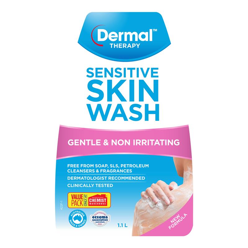 Dermal Therapy 敏感肌肤洗面奶 1.1L 
