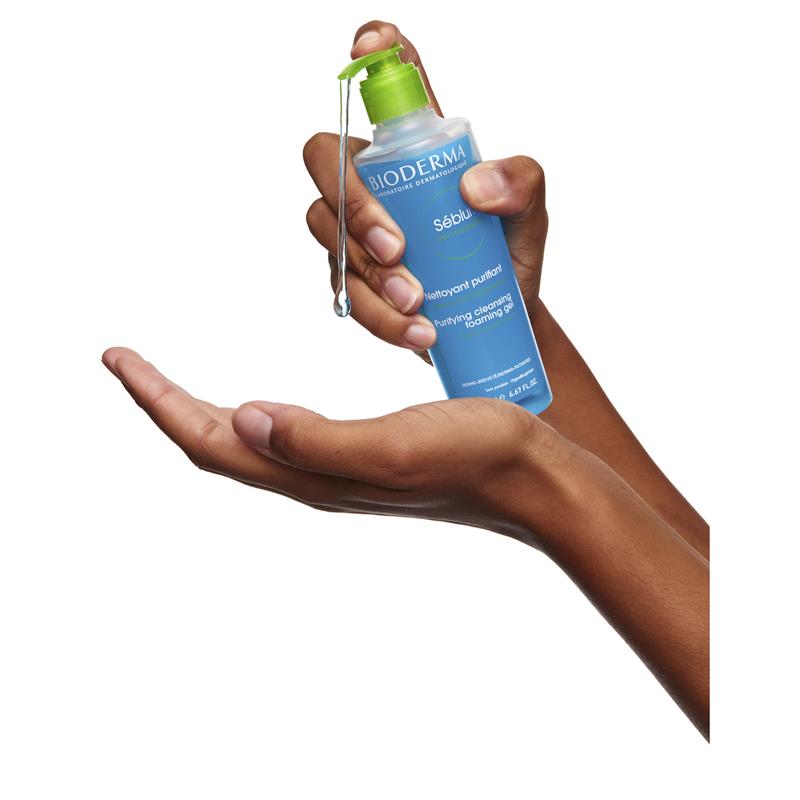 Bioderma Sebium Gel Moussant Gel Cleanser For Oily Skin 200ml