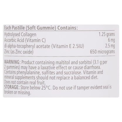 Nature's Way Adult Vita Gummies Sugar Free Collagen cường độ cao 50 viên 