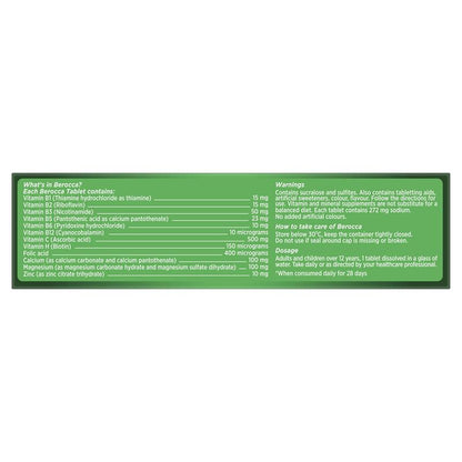 Viên sủi Berocca Energy Original Berry 15 viên 