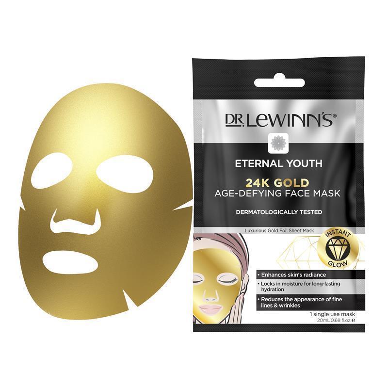Dr LeWinn 永恒青春 24k 金片状面膜
