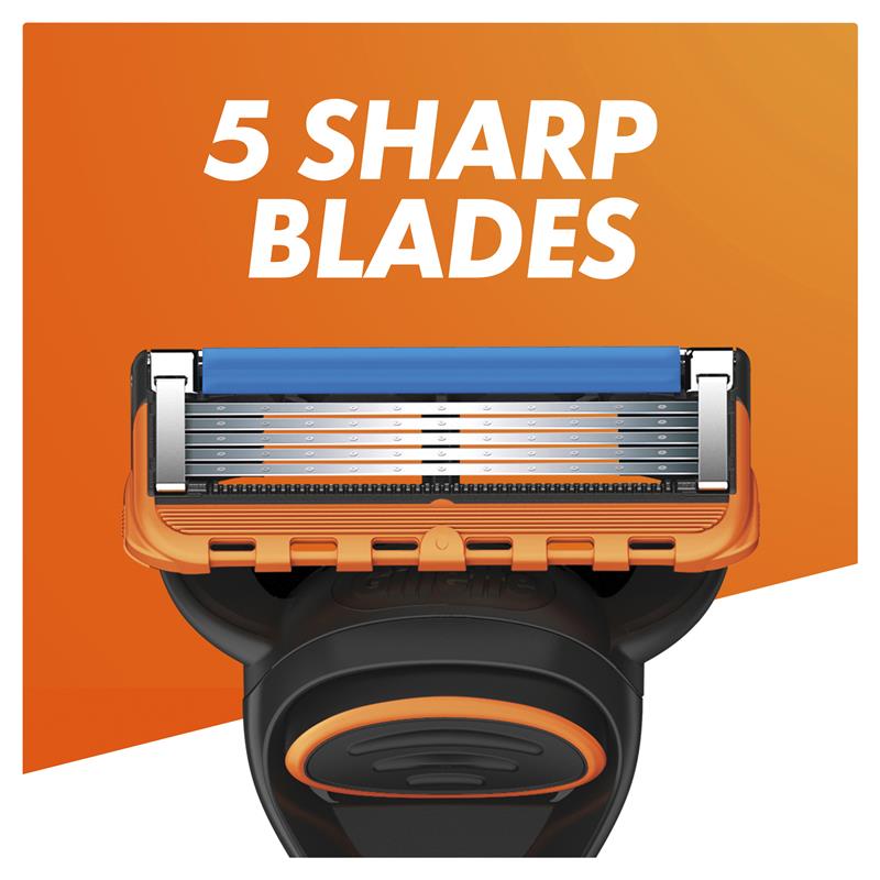 Lưỡi dao cạo râu Gillette Fusion Power 10 gói 