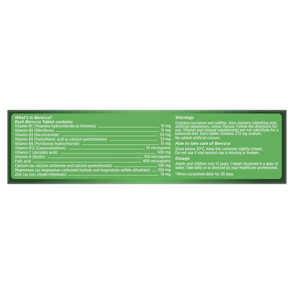 Viên sủi Berocca Energy Mango And Orange 15 viên 