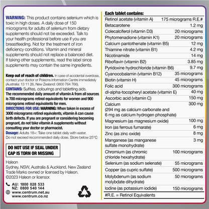 Centrum For Women 50+ 90 Tablets