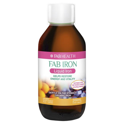 Fab Iron Liquid Iron 200ml