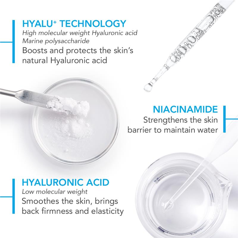 Serum dưỡng ẩm Bioderma Hydrabio Hyalu + Hydrating Plumping với Hyaluronic Acid và Niacinamide 30ml 
