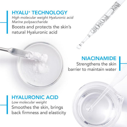 Serum dưỡng ẩm Bioderma Hydrabio Hyalu + Hydrating Plumping với Hyaluronic Acid và Niacinamide 30ml 