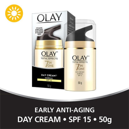 Olay Total Effects 7 In One Day Face Cream Normal SPF 15 50g