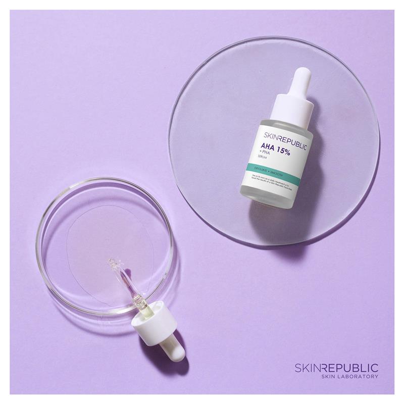 Skin Republic AHA 15% Serum 30ml