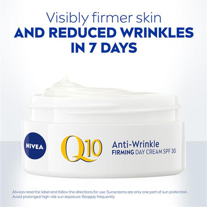 NIVEA Q10 Anti-Wrinkle Firming Day Cream SPF30 50ml