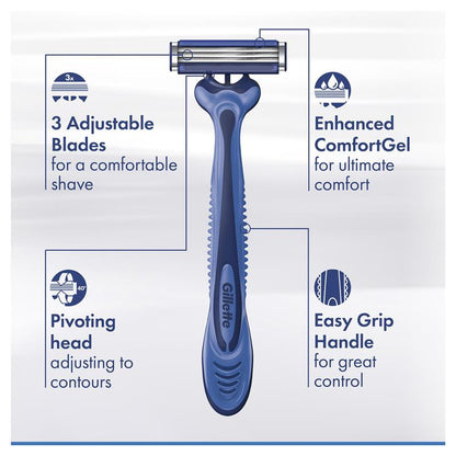 Gillette Sensor 3 dùng một lần cho nam gói 8 