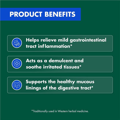 Nature's Own Slippery Elm 400mg 60 Capsules