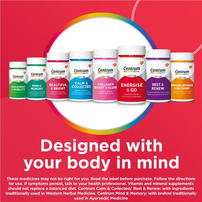 Centrum Energise & Go 50 Capsules