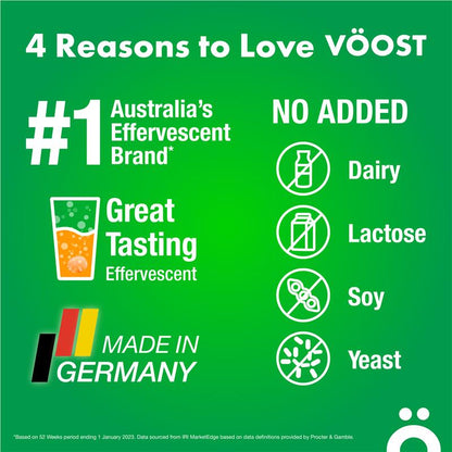 Voost + 精神焦点泡腾片 20 片装