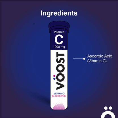 Voost 维生素C接骨木泡腾片 20片装
