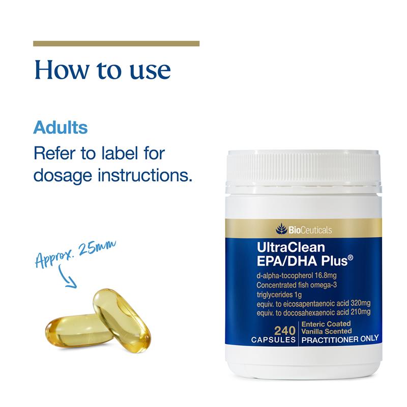 BioCeuticals UltraClean EPA/DHA Plus® 240粒胶囊