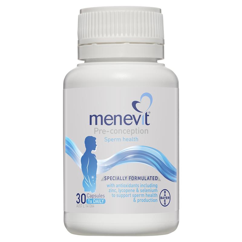 Menevit Pre-Conception Sperm Health Capsules 30 Pack
