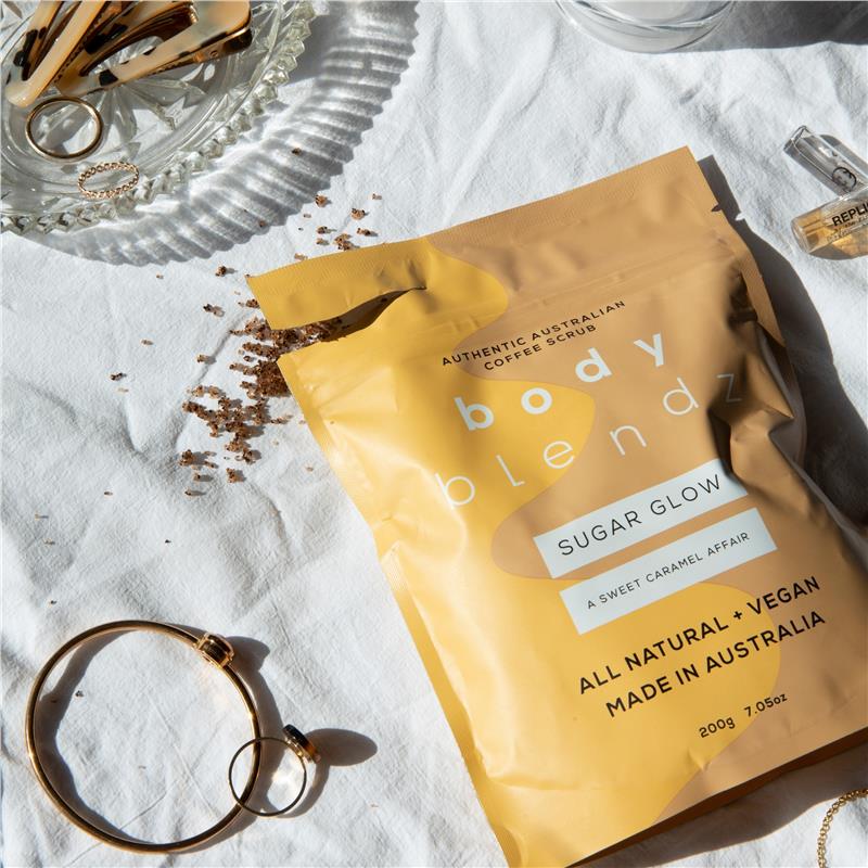 Body Blendz 身体磨砂糖咖啡焕彩 200g 