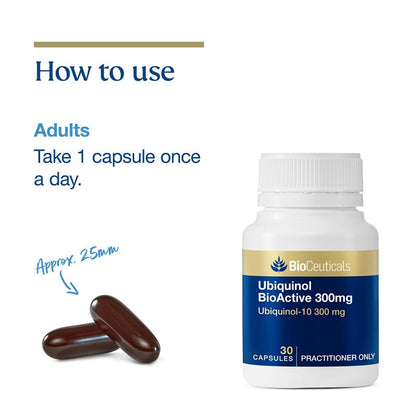 BioCeuticals 泛醇 BioActive 300毫克 30粒胶囊