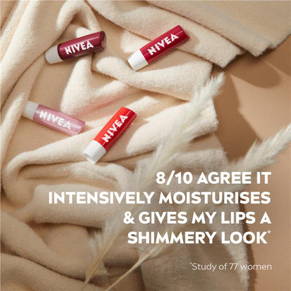 NIVEA Pearly Shine Moisturising Lip Balm 4.8g