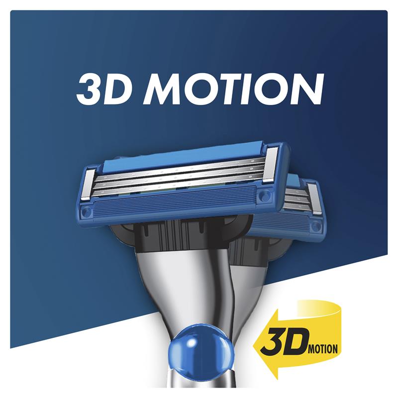 Dao cạo râu Gillette Mach 3 Turbo 3D 2 Up 