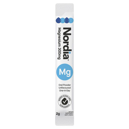 Nordia Magnesium 300mg Powder 28 Sachets