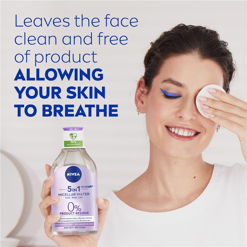 NIVEA Daily Essentials Sensitive Caring Micellar Water 400ml