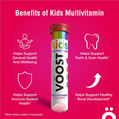 Viên sủi đa sinh tố Voost Kids 20 viên 